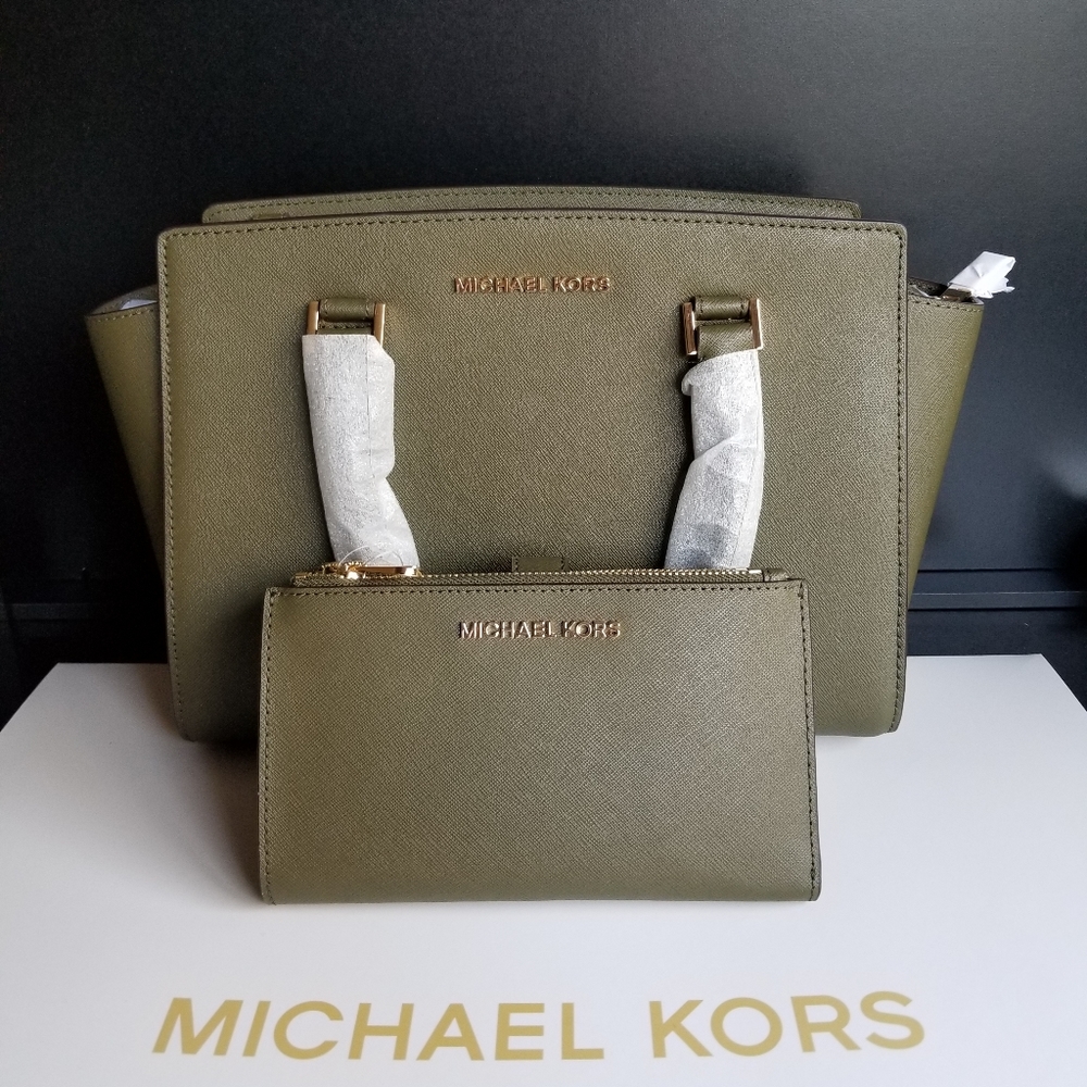 New Michael Kors Selma Bag and Wallet